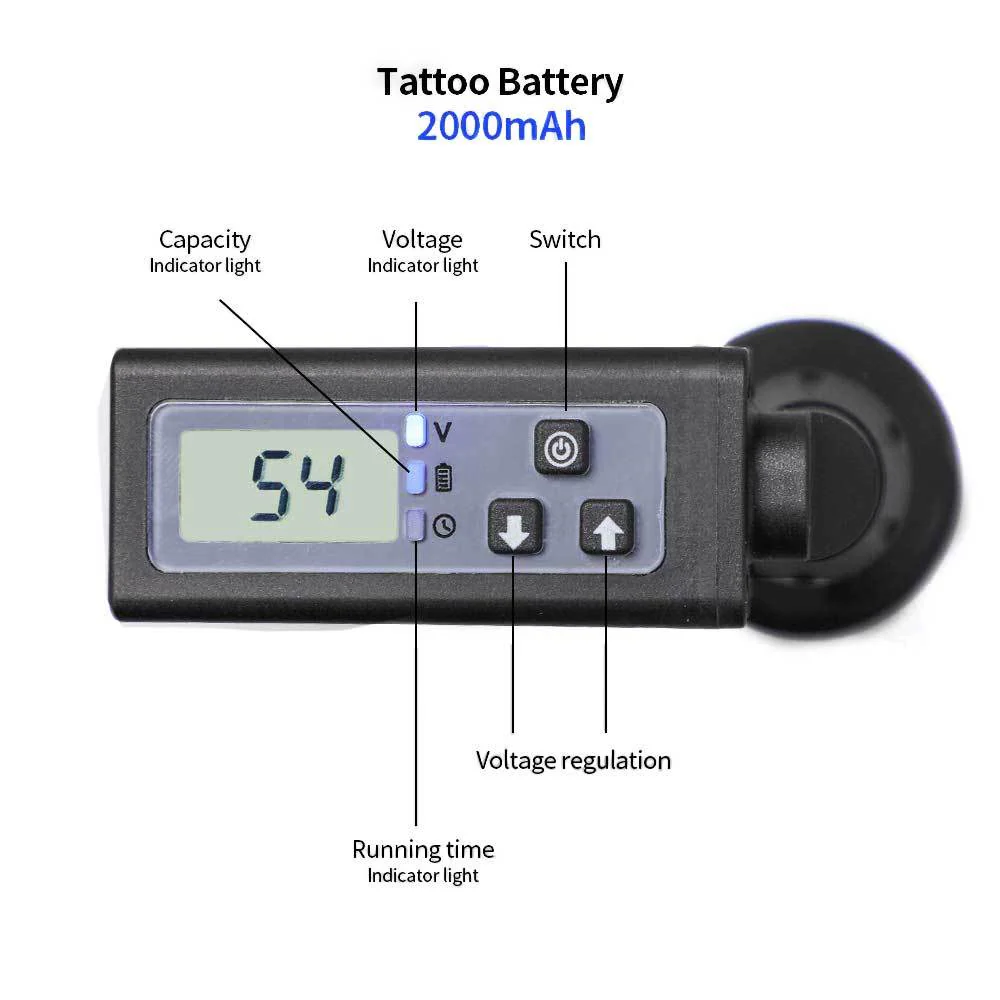 Wireless Tattoo Battery Power Supply - Image 3